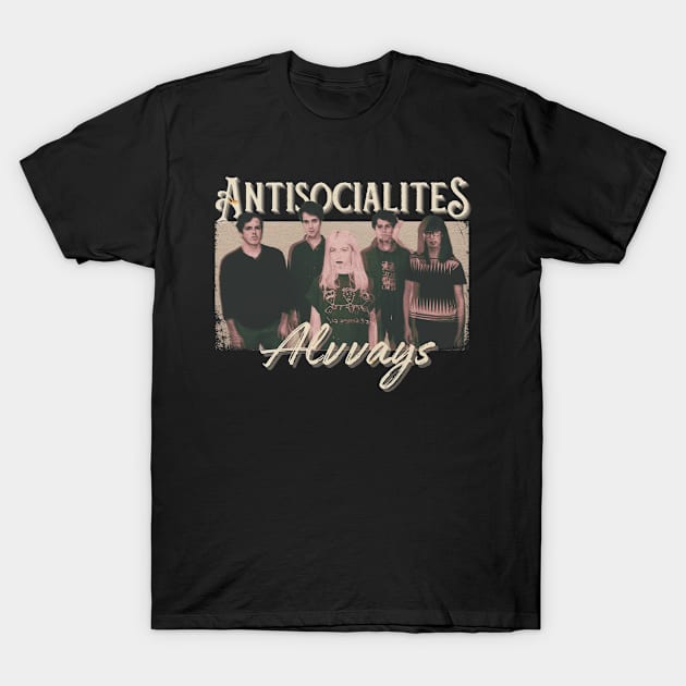 Alvvays Vintage 2011 // Antisocialites Original Fan Design Artwork T-Shirt by A Design for Life